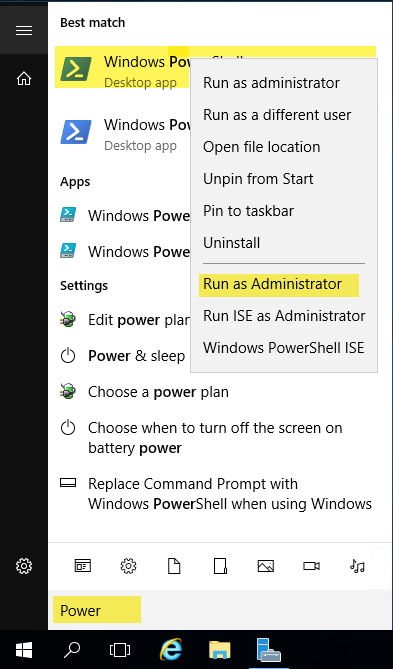 Run As Administrator